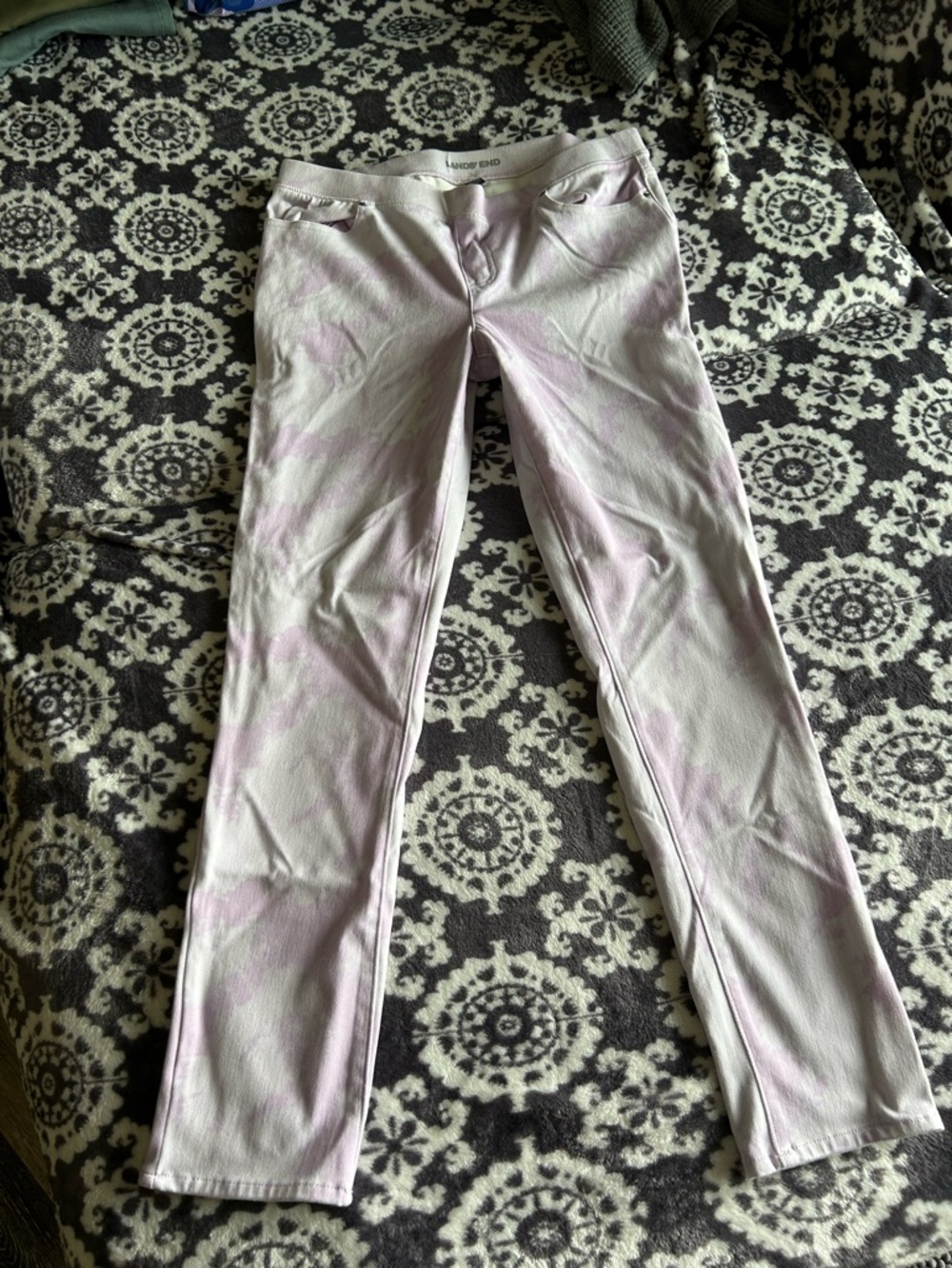 Lavender Tie-Dye Jeggings
